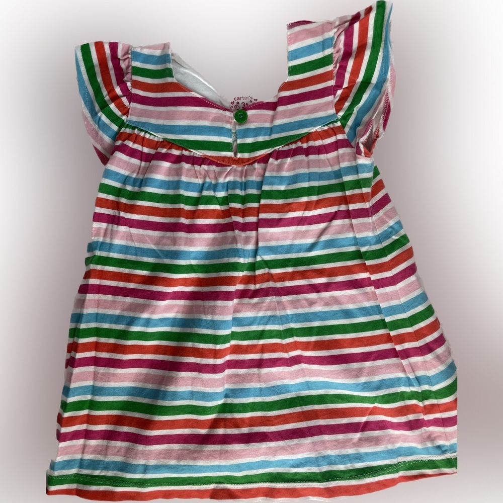 Carters Girl Size 3 Stripes Spring Colors